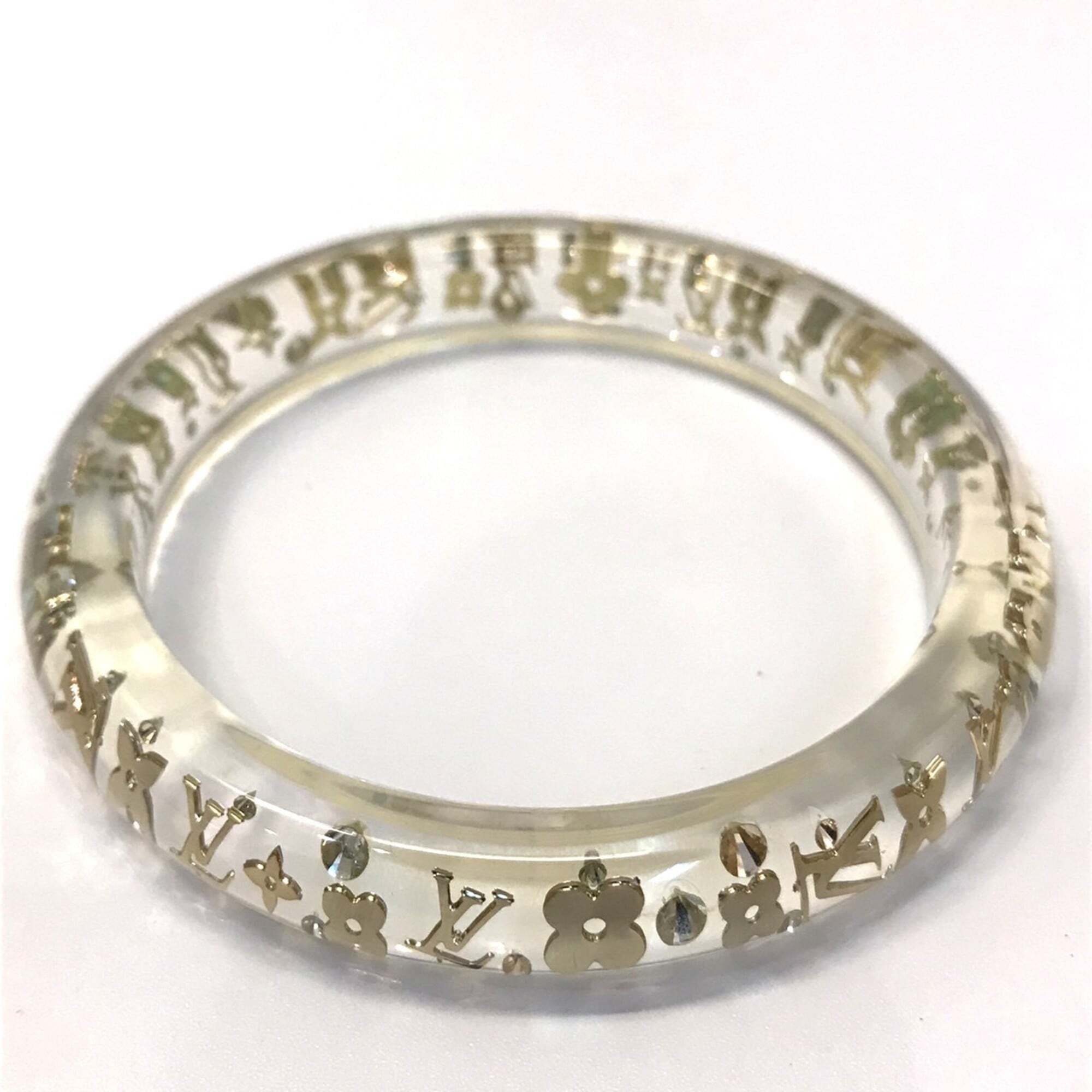 Louis Vuitton Brassle Inclusion Clear Color Bracelet Bangle Women's M65867 Lo...